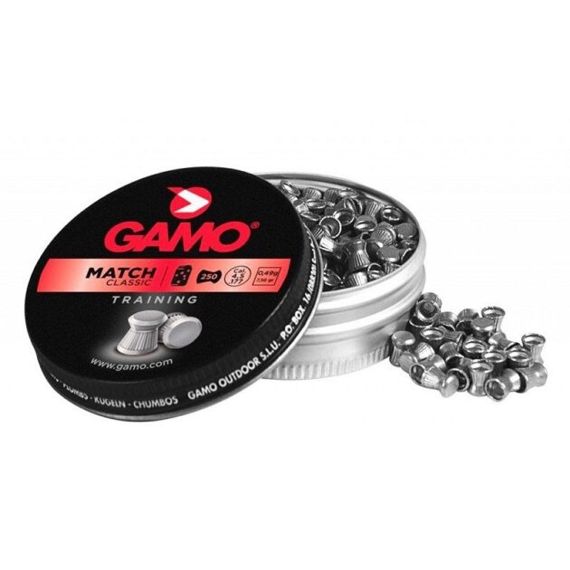 CHUMBINHO GAMO MATCH CLASSIC TRAINING 4,5MM 250 UM