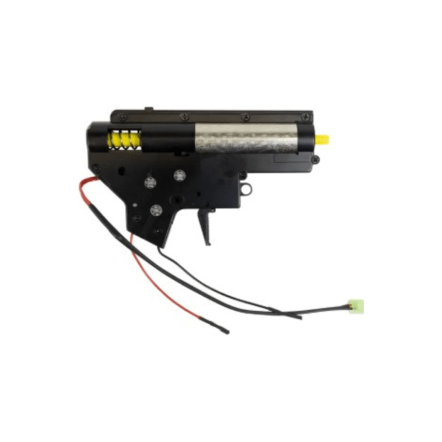 Gearbox Airsoft Completa V2 Neptune Fio Traseiro