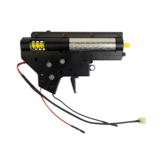 Gearbox Airsoft Completa V2 Neptune Fio Traseiro