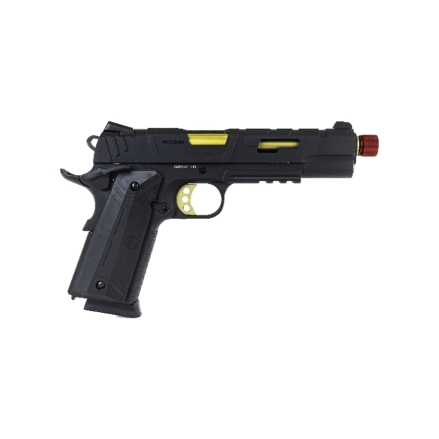 ROSSI 1911 REDWINGS GOLD GREEN GAS BLOWBACK 6MM