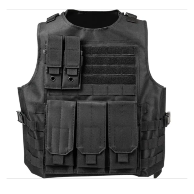 COLETE TÁTICO MODULAR SP-DUAL PRETO ROSSI