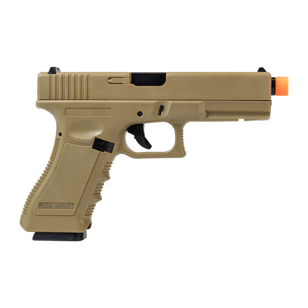 ROSSI V17 TAN G.GAS BLOWBACK 6,0MM – Loja BlackStar