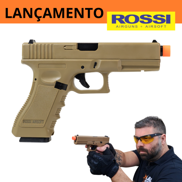 ROSSI V17 TAN G.GAS BLOWBACK 6,0MM