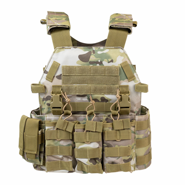 COLETE TÁTICO MODULAR PLATE CARRIER MULTICAM ROSSI
